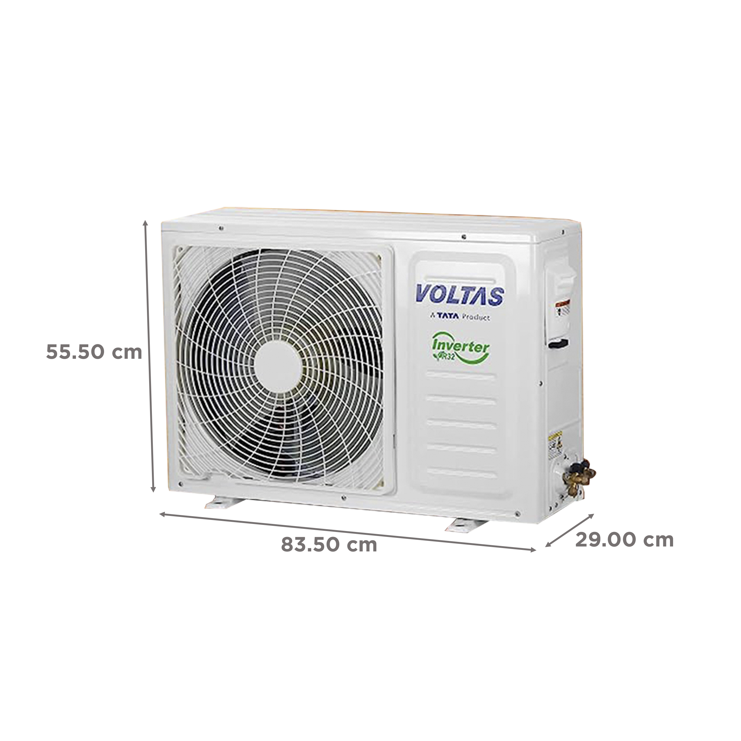 Buy Voltas Ton Star Inverter Split Ac Copper Condenser Anti